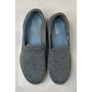 Skechers Goga Mat Slip On Shoes Women’s Size 8.5 gray